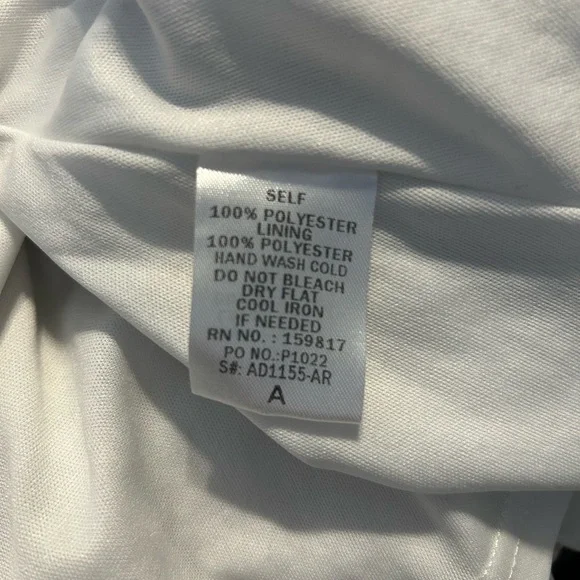 ARULA Cream Embroidered Floral Long Sleeve Dress Size A - Picture 7 of 7